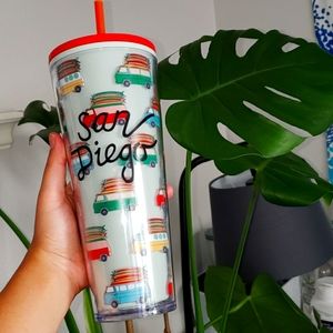 San Diego starbucks tumbler NWT